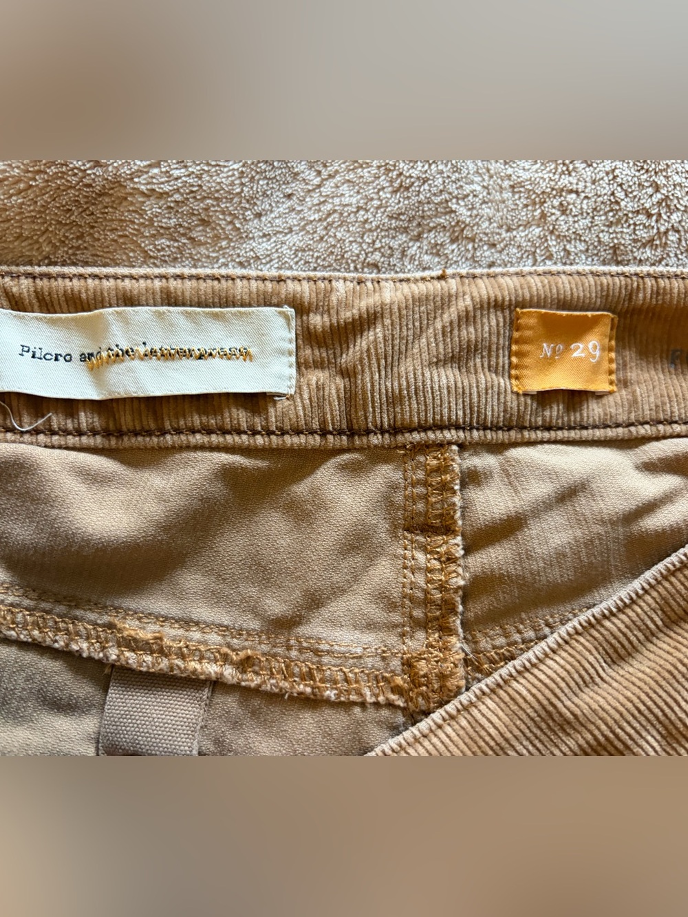 Pilcro corduroy pants - 29 - Picture 3 of 6